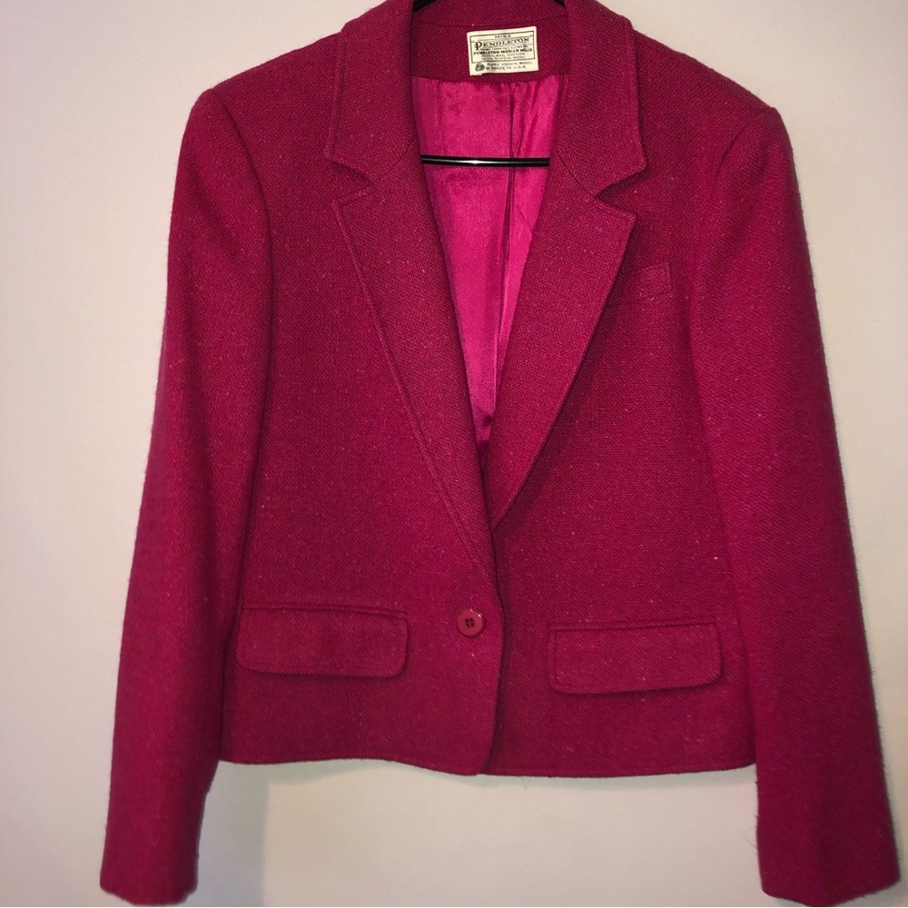 Women’s Pendleton Cropped Blazer - image 1